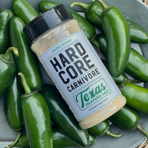 Hardcore Carnivore: Texas Jalapeño Salt Seasoning – Hardcore Carnivore