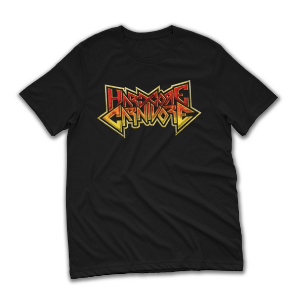 Hardcore Carnivore block logo tshirt